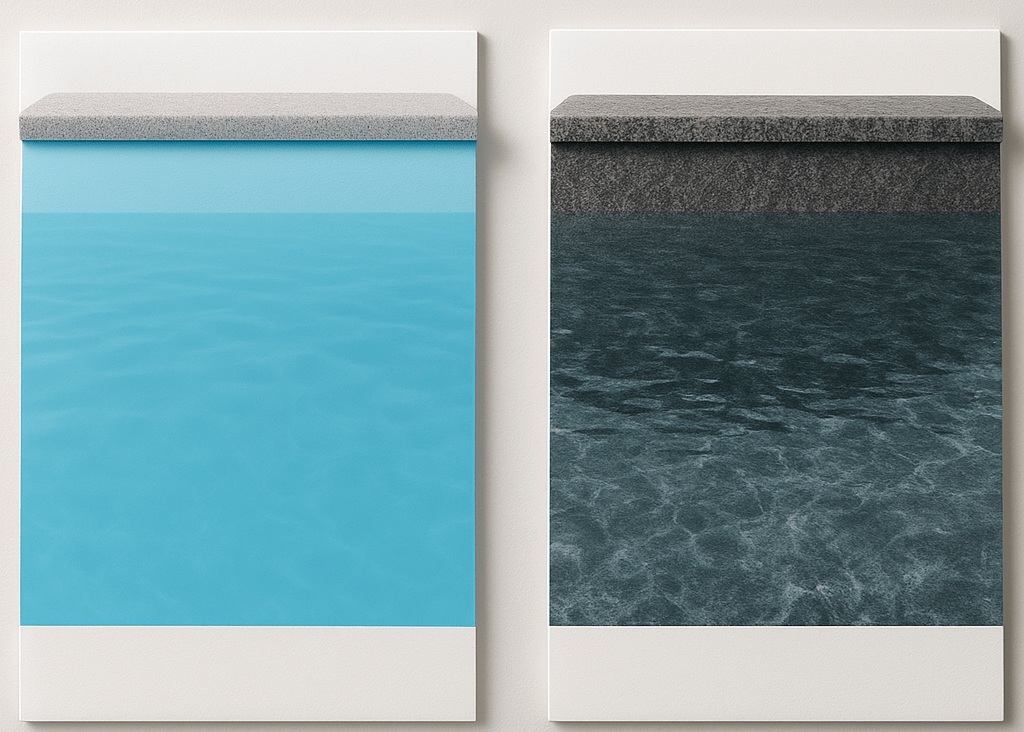 Poolfolien Alkorplan 1,5 mm vs. 2 mm Touch: Welche Unterschiede für Ihren Pool?